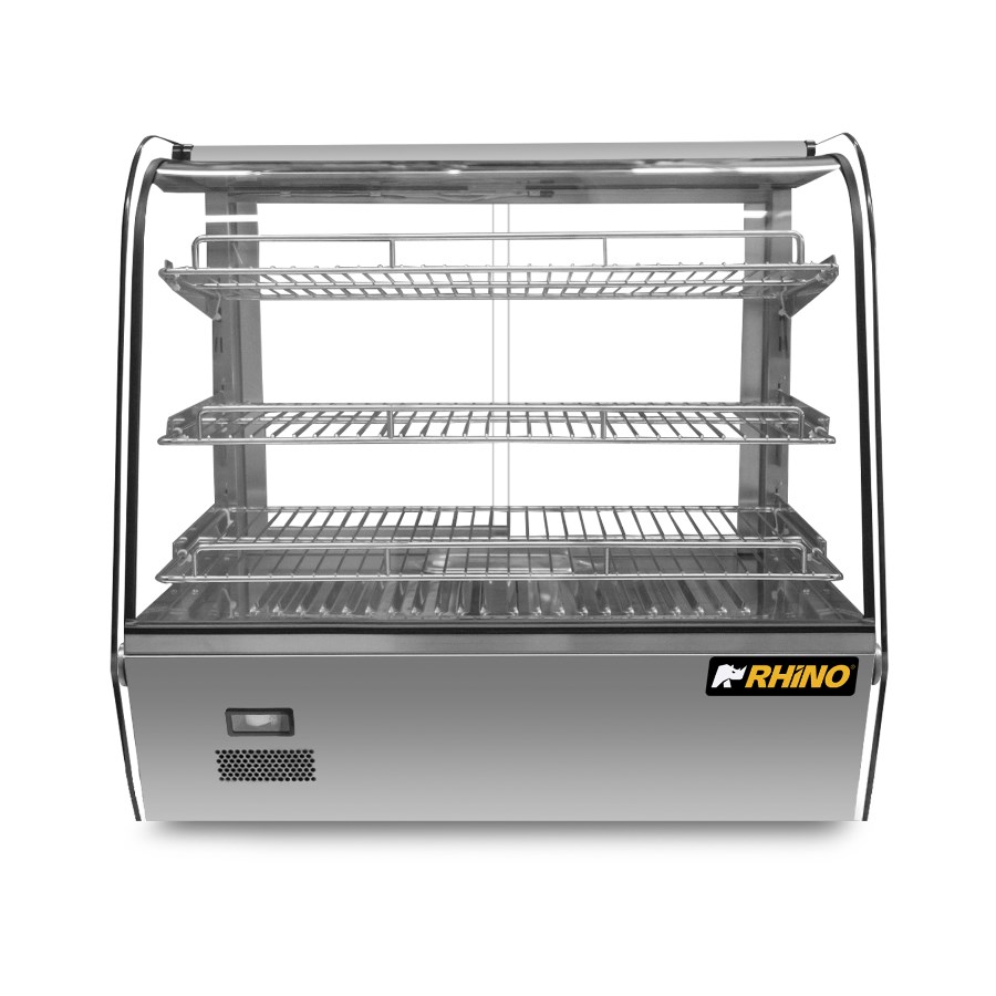 VICAMO-120L RHINO VITRINA CALIENTE SOBRE MOSTRADOR 120L