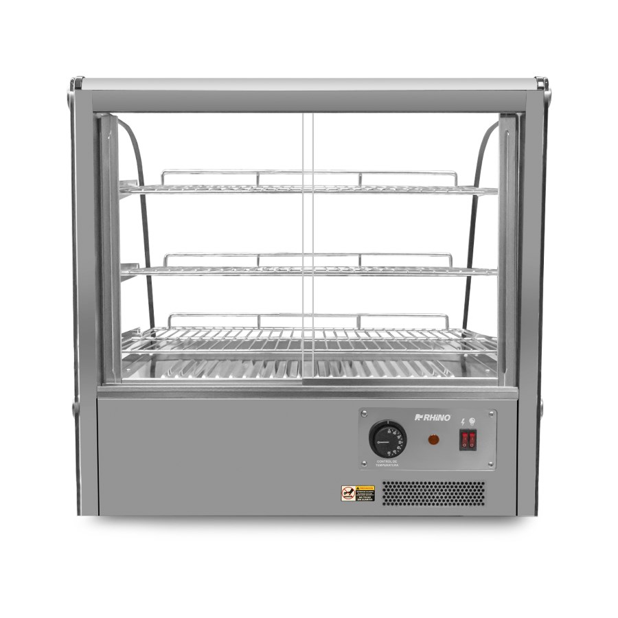 VICAMO-120L RHINO VITRINA CALIENTE SOBRE MOSTRADOR 120L