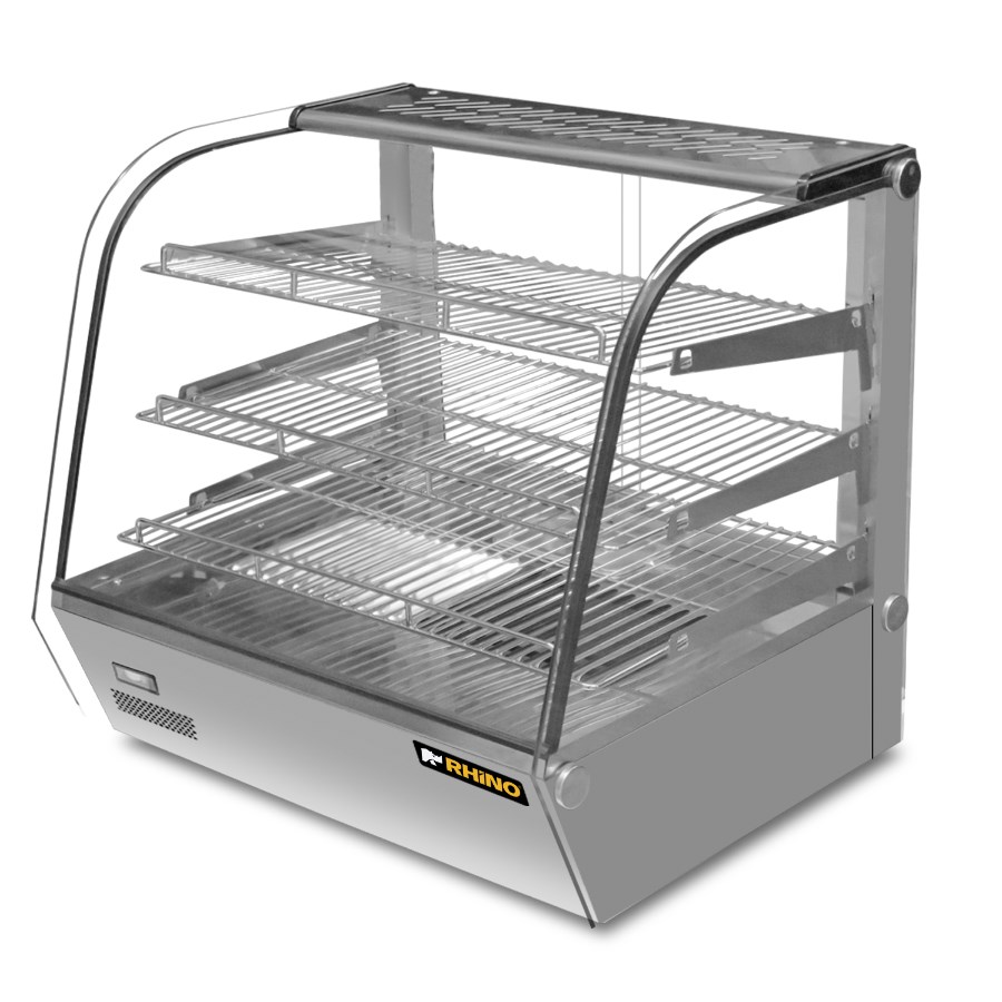 VICAMO-160L RHINO VITRINA CALIENTE SOBRE MOSTRADOR 160L