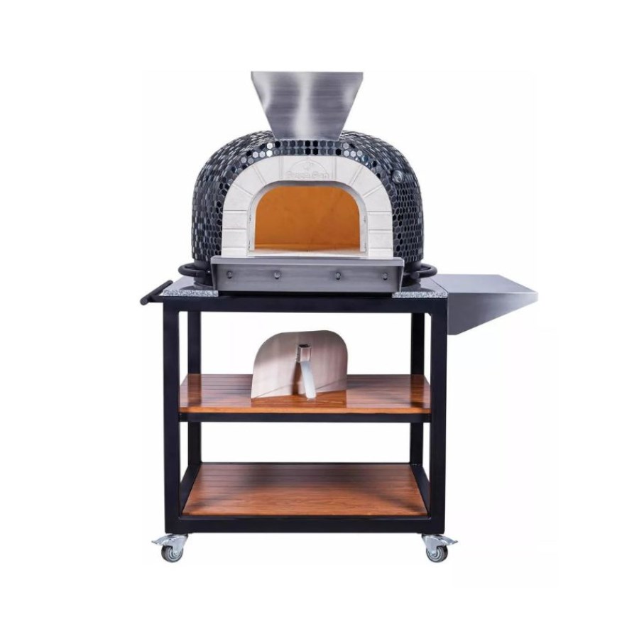 R-65C PIZZA PAN HORNO DE LEÑA BASE CORTA 