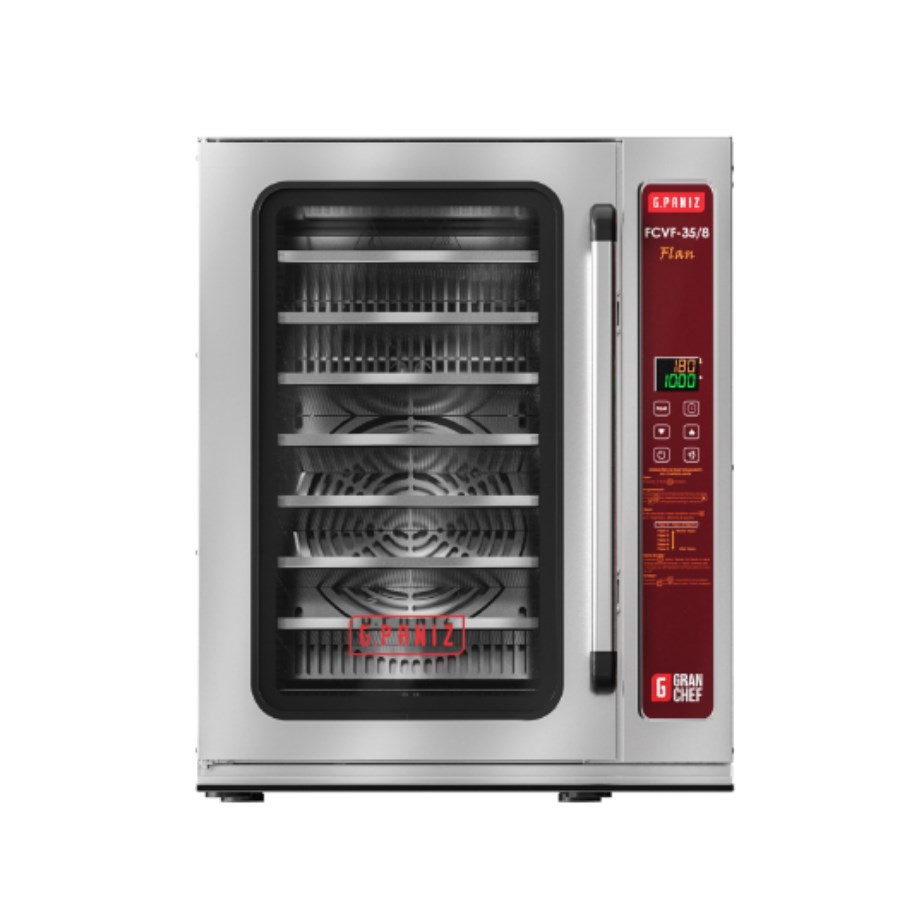 FCVF 35/8 G.PANIZ HORNO DE CONVECCIÓN CON VAPOR "GRAN CHEF" PARA FLAN