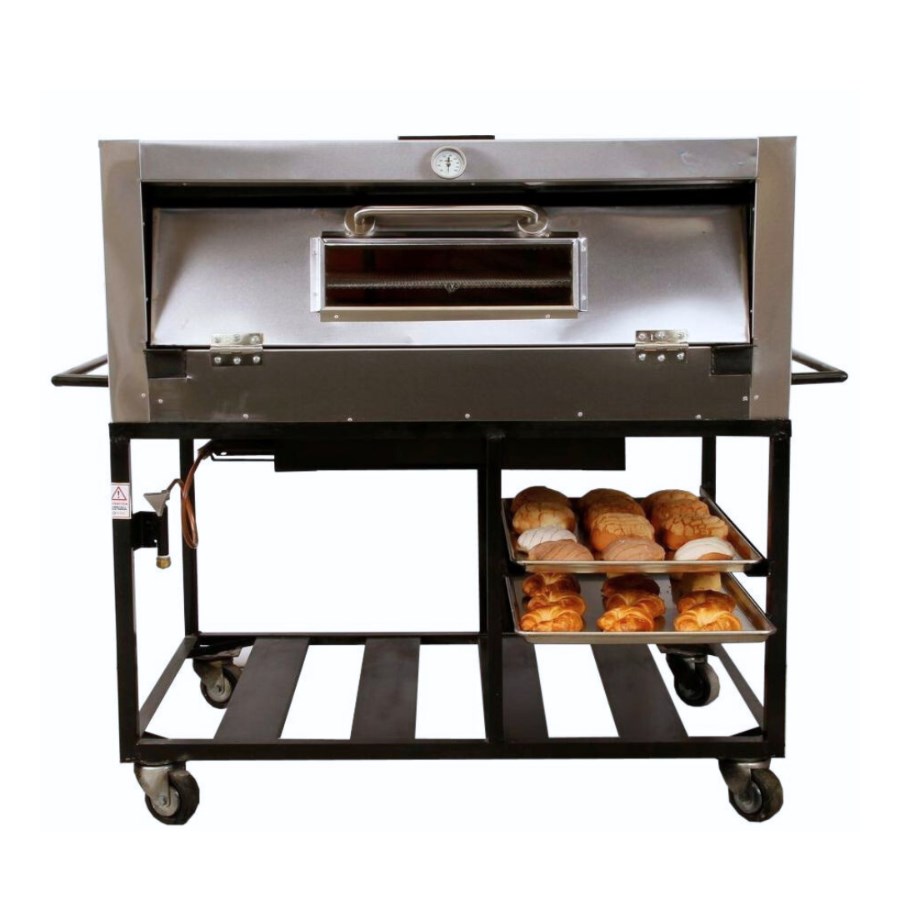 H2ML MAQUIPAN HORNO PANADERO CHAPARRO 2 CHAROLAS 1 GAVETA