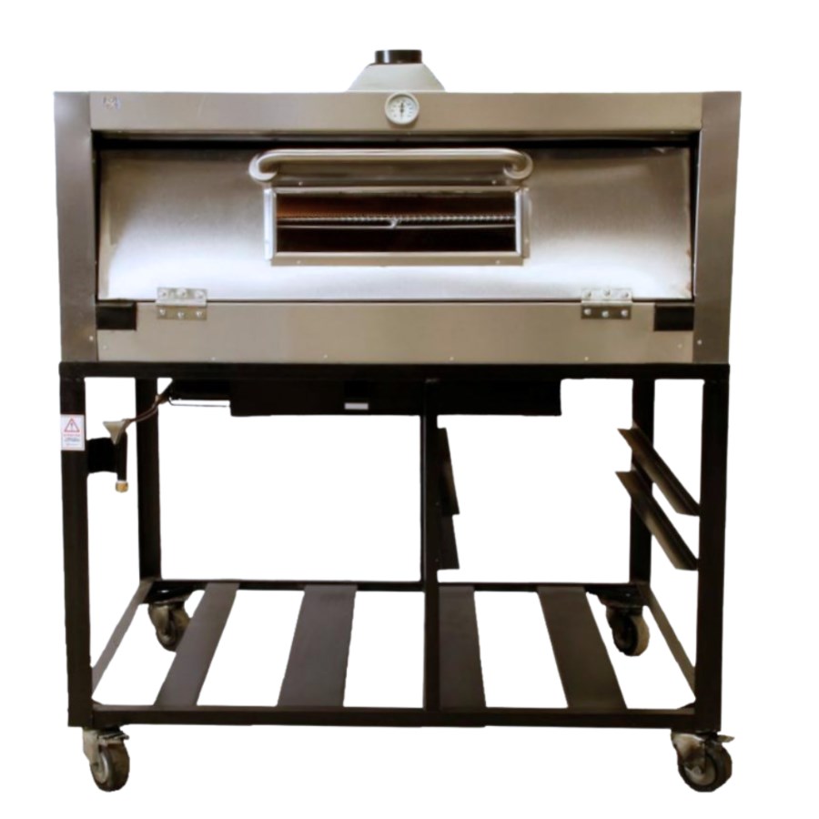 HP2L MAQUIPAN HORNO JUNIOR PIZZERO 2 A 4 MALLAS CON PIEDRA REFRACTARIA