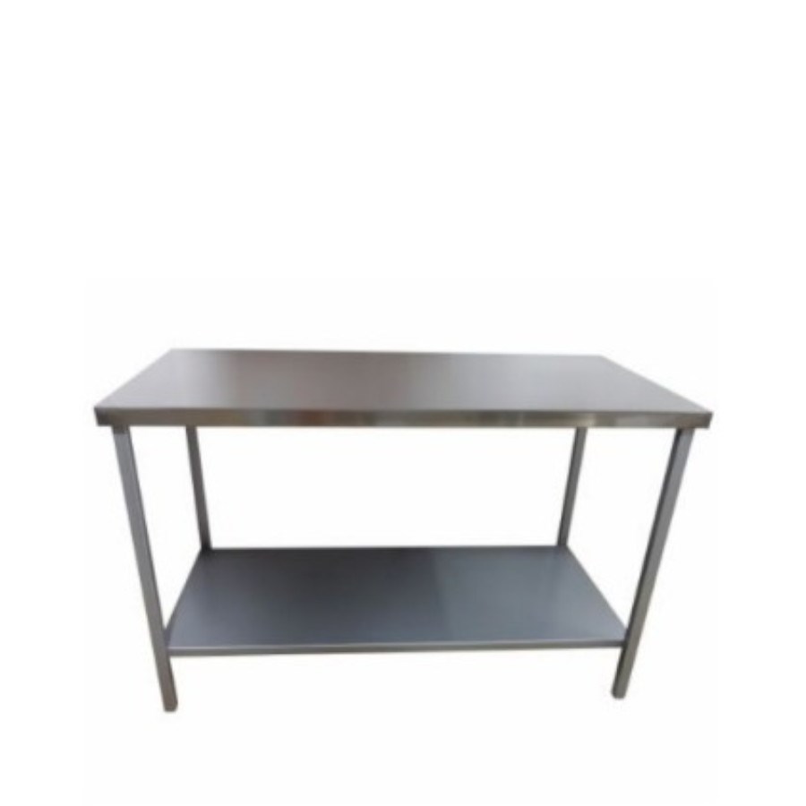 ME1.80 MAQUIPAN MESA COMBINADA CUBIERTA EN ACERO INOXIDABLE  