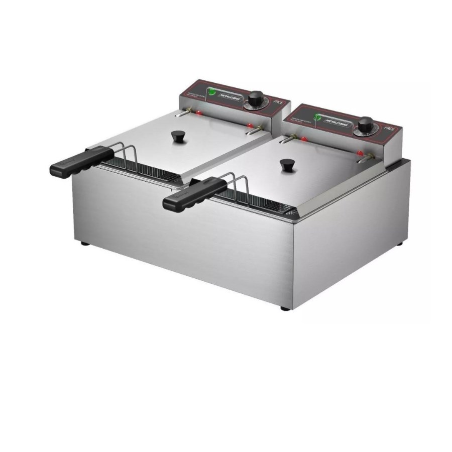 FRCE10 METALCUBAS  FREIDORA ELECTRICA 10L CON TAPA 