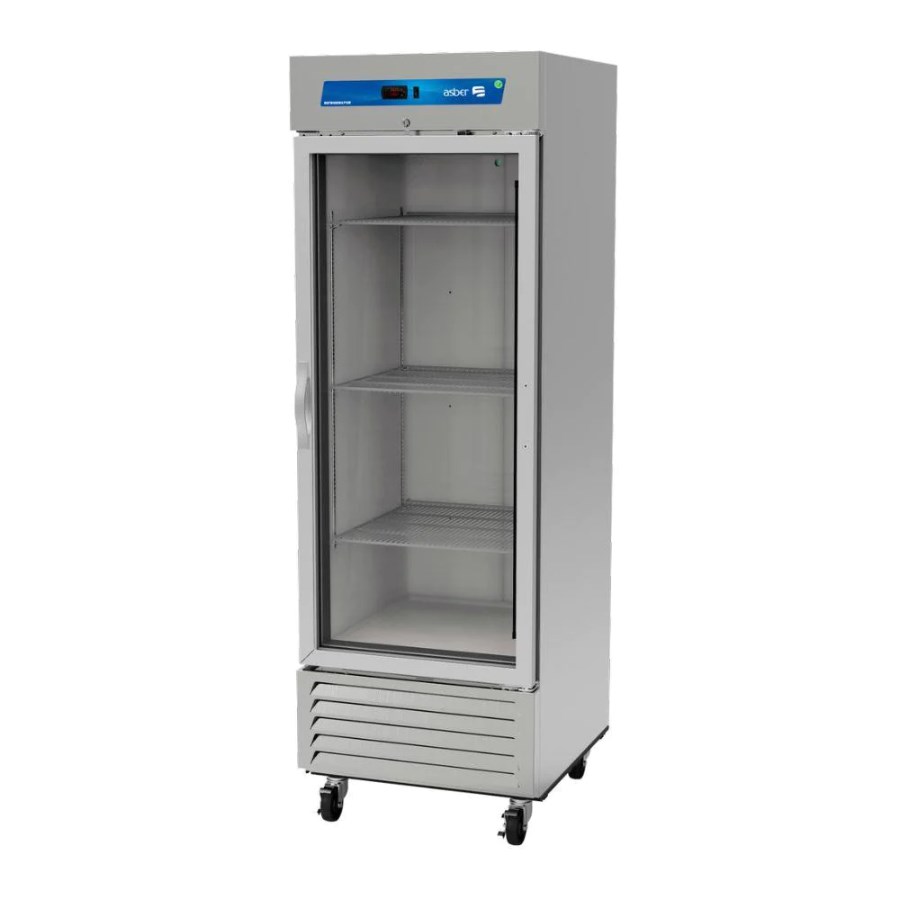 ARR 23 G H HC ASBER REFRIGERADOR 1 PUERTA CRISTAL PROFESSIONAL LINE