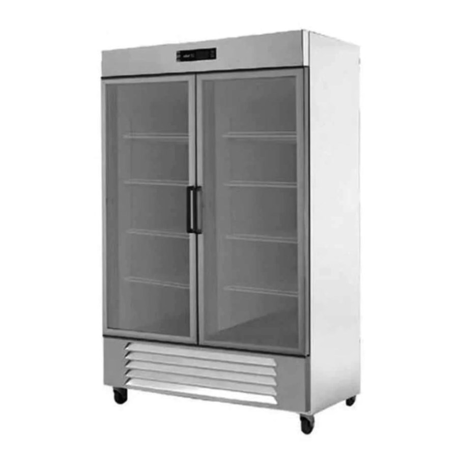 ARF 37 G HC ASBER CONGELADOR 2 PUERTAS CRISTAL PROFESSIONAL LINE 