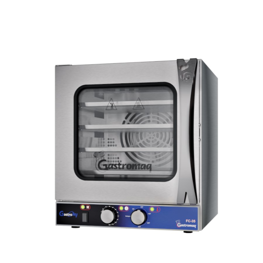 FC35A GASTROMAQ HORNO DE CONVECCION 4 CHAROLAS ANALOGO 220V BIFASICA