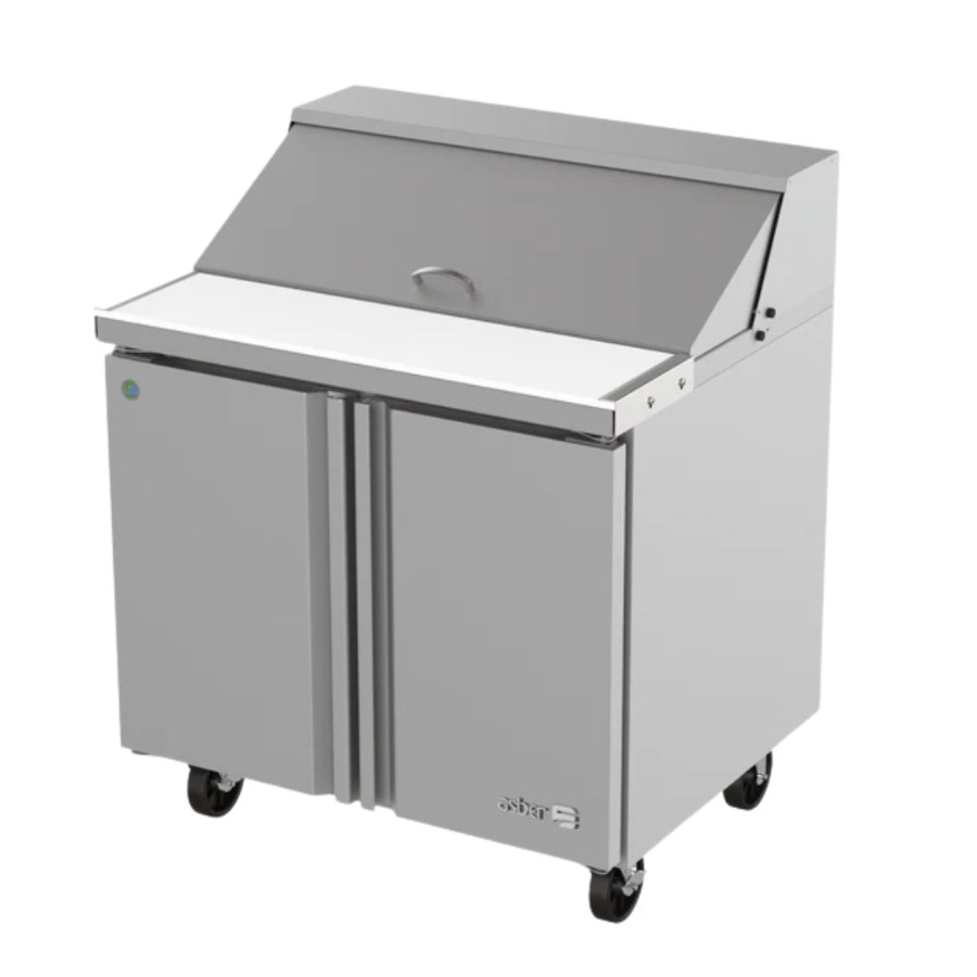 APTS 36 10 HC ASBER MESA REFRIGERADA DE PREPARACIÓN DE ENSALADAS 2 PUERTAS NEO SERIES