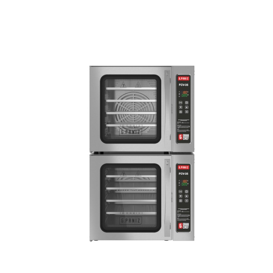 FCV35 G.PANIZ HORNO DE CONVECCION DIGITAL CON VAPOR 5 CHAROLAS 220V BIFASICO
