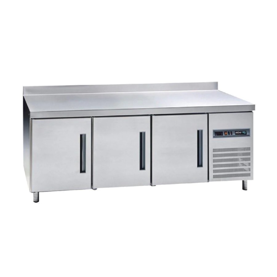 ASTF 79 HC ASBER MESA REFRIGERADA CONGELADOR DE TRABAJO 3 PUERTAS PROFESSIONAL LINE