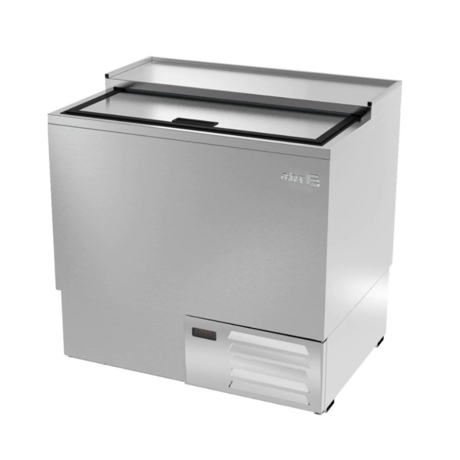 AGF 36 S HC ASBER CONGELADOR GLASS FROSTER ACERO INOXIDABLE 1 PUERTA CORREDIZA PROFESSIONAL LINE