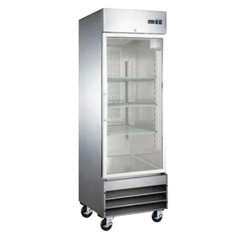 RV-1PC-SS-01 ICEHAUS REFRIGERADOR 1 PUERTA CRISTAL