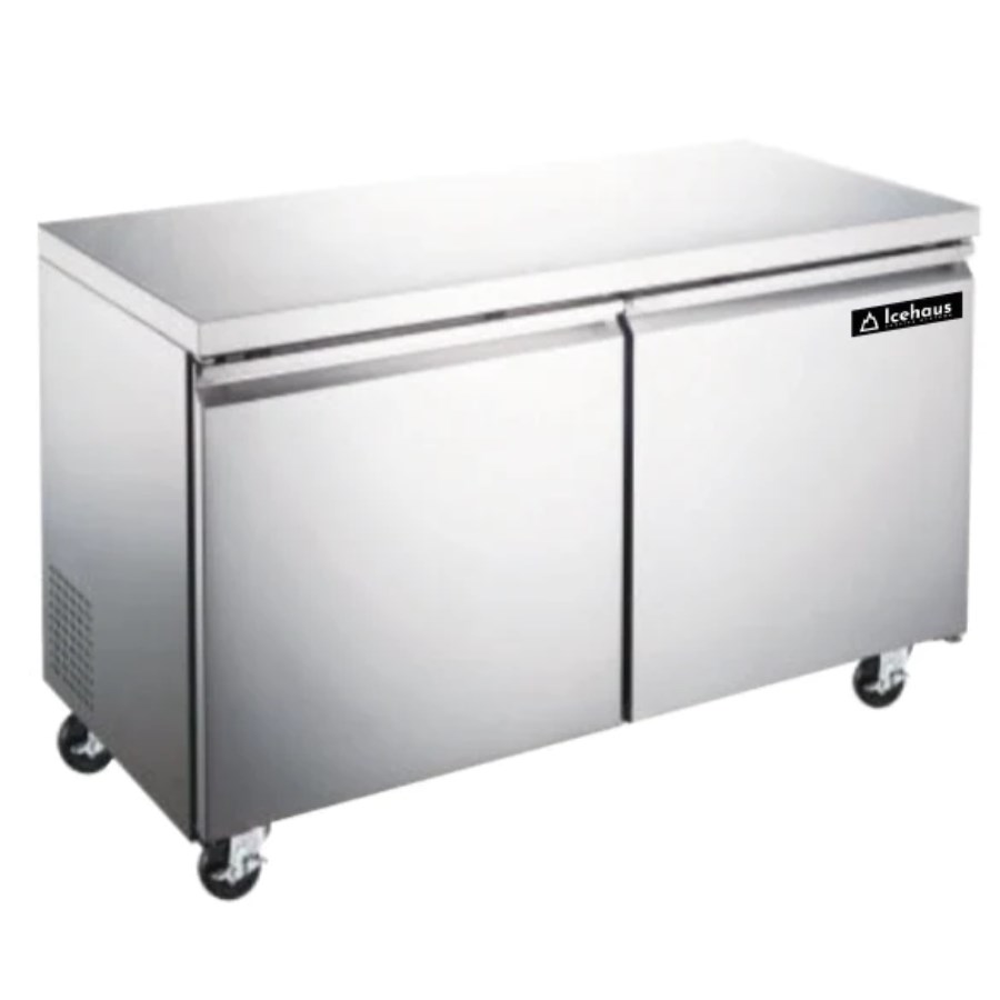 CBB-2P-SS-01 ICEHAUS CONGELADOR BAJO BARRA 2 PUERTAS 11 PIES