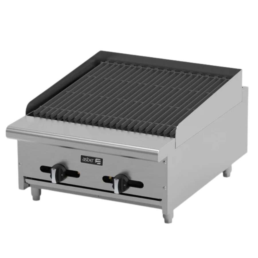 AECRB-24 ASBER ASADOR A GAS PIEDRA VOLCÁNICA 