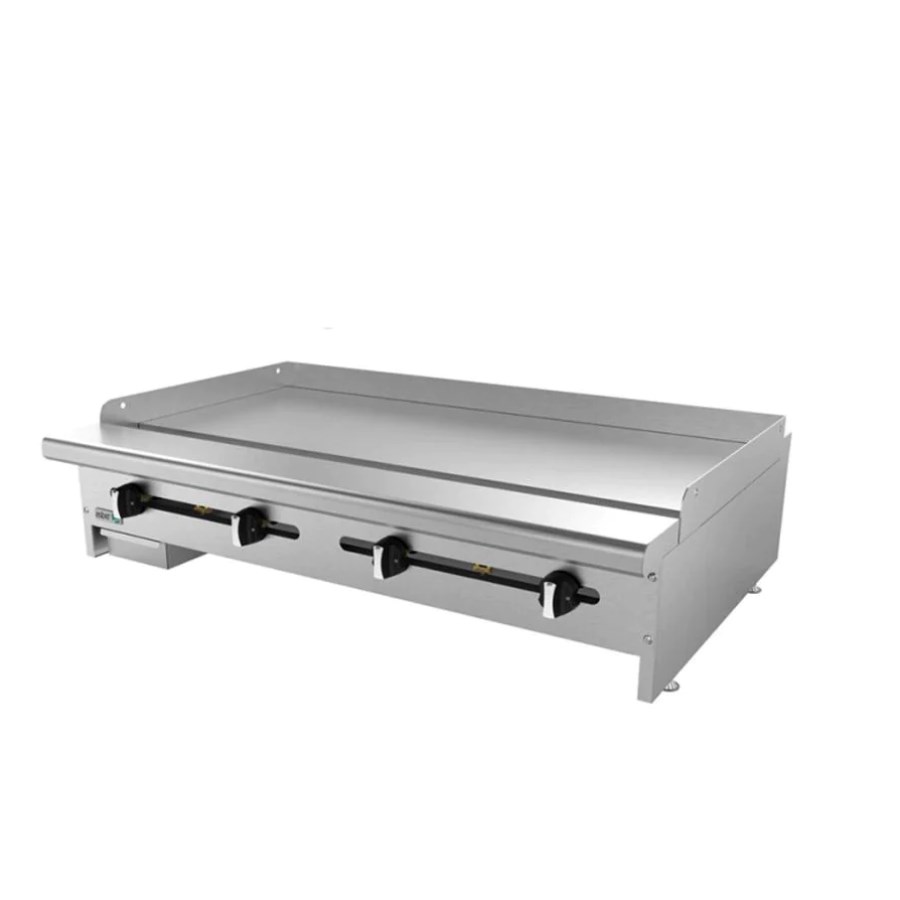 AEMG-48-H ASBER PLANCHA LISA A GAS CON PLACA DE 3/4
