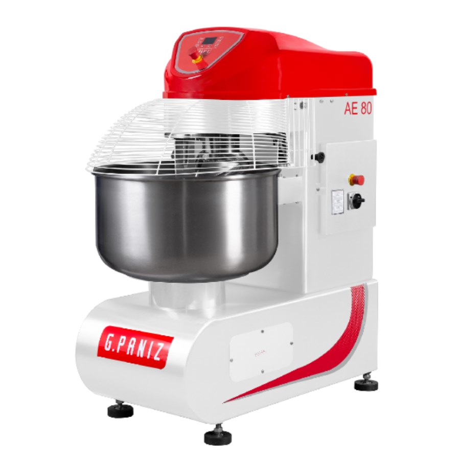 AE80G2 G.PANIZ AMASADORA ESPIRAL 80KG 2 VELOCIDADES 220V TRIFASICA