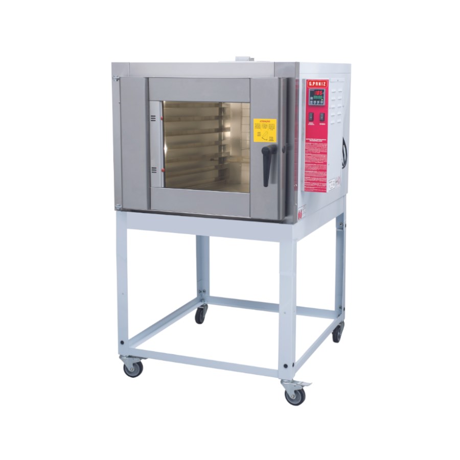 FTE150 G.PANIZ HORNO TURBO ELECTRICO 5 CHAROLAS 220V TRIFASICA