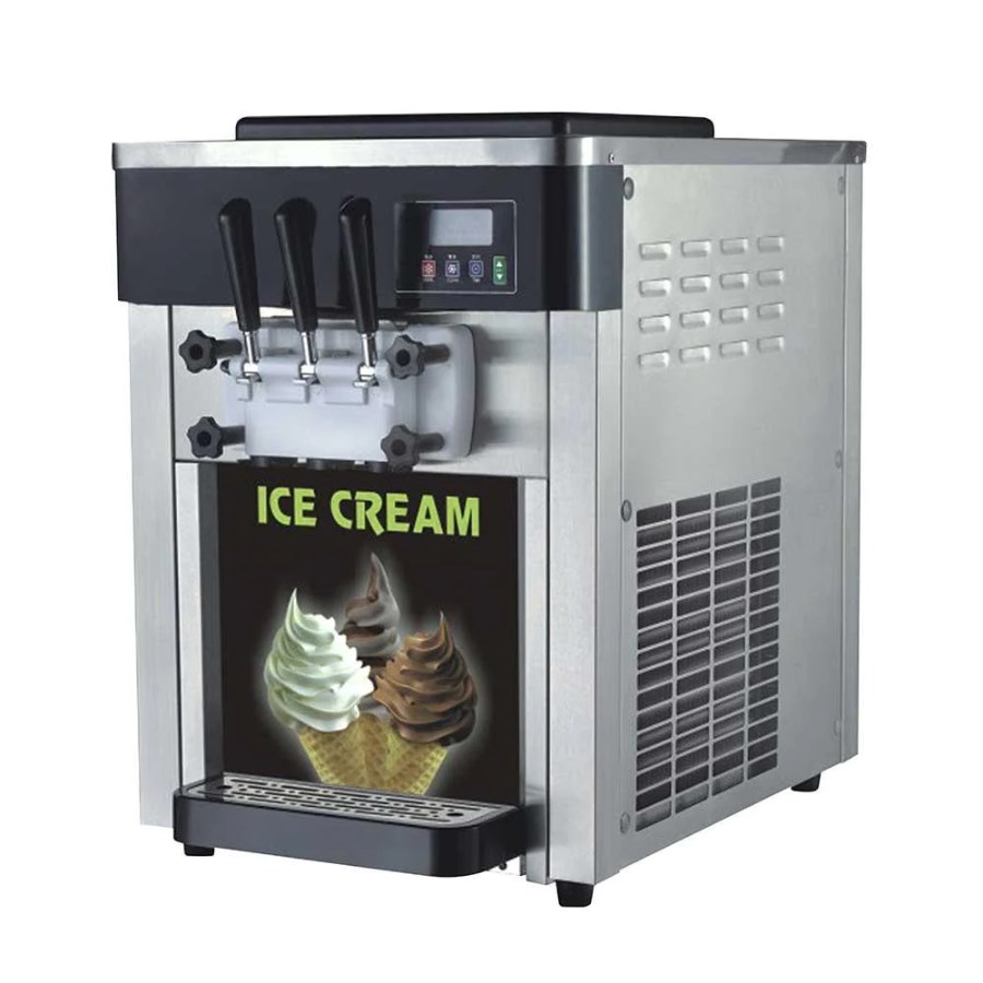 BQL-818BT MIGSA MAQUINA DE HELADO SUAVE DE MESA DE 2 SABORES