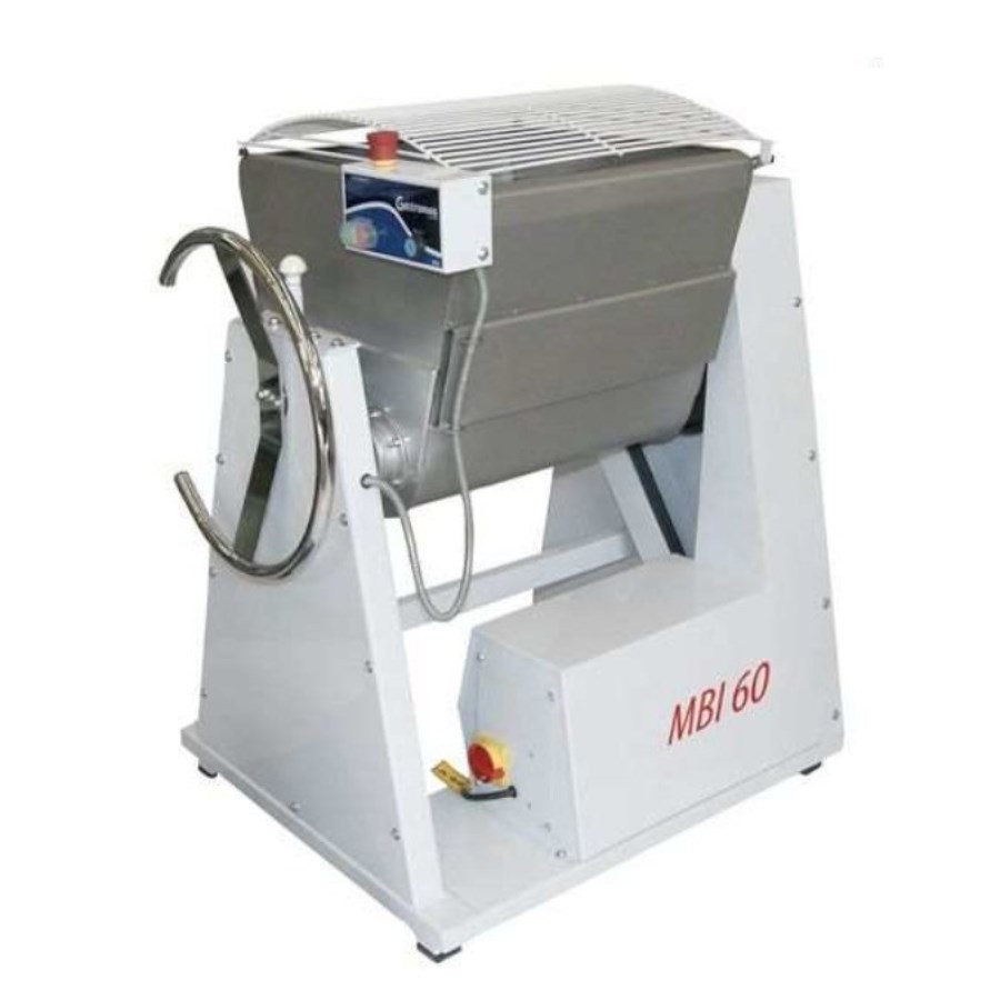 MBI60 GASTROMAQ AMASADORA SEMI RAPIDA DE VOLTEO 60KG 220V TRIFASICA