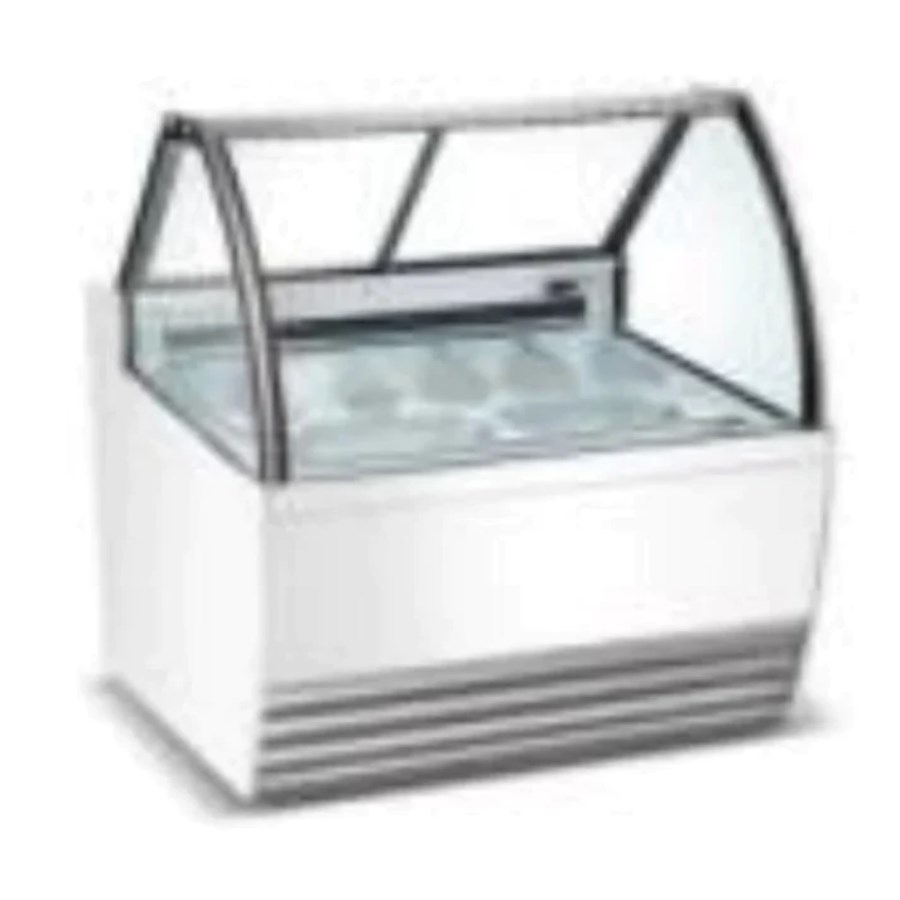 DW-7 MIGSA VITRINA EXHIBIDORA DE HELADOS DE 7 INSERTOS 