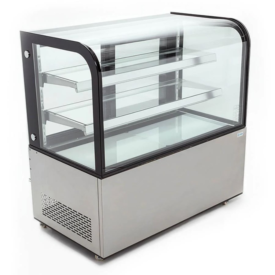 ARC-370Y MIGSA VITRINA REFRIGERADA DE PISO CON CRISTAL CURVO