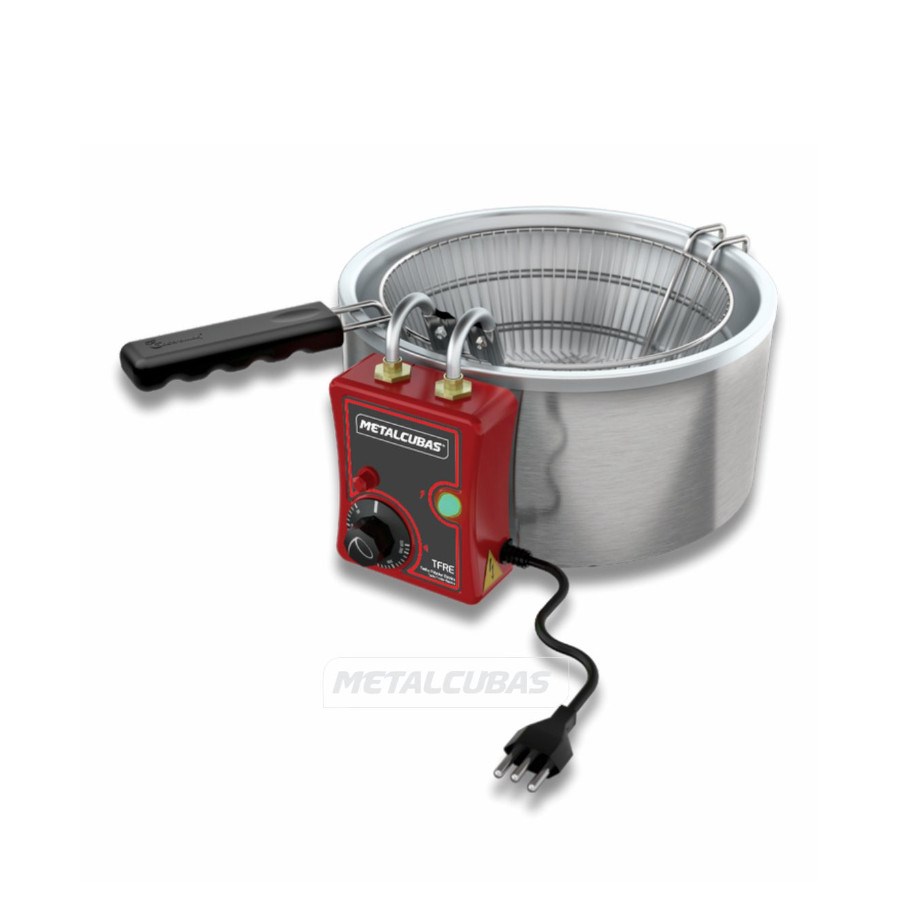 TFRE5 METALCUBAS FREIDORA DE OLLA ELECTRICA 5L 127V