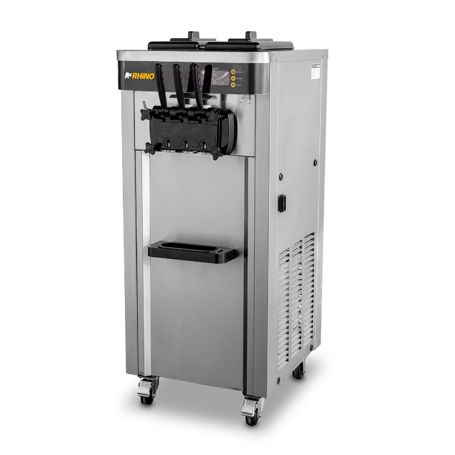 HELA-25P RHINO MÁQUINA DE HELADO SUAVE CAPACIDAD 25 LITROS