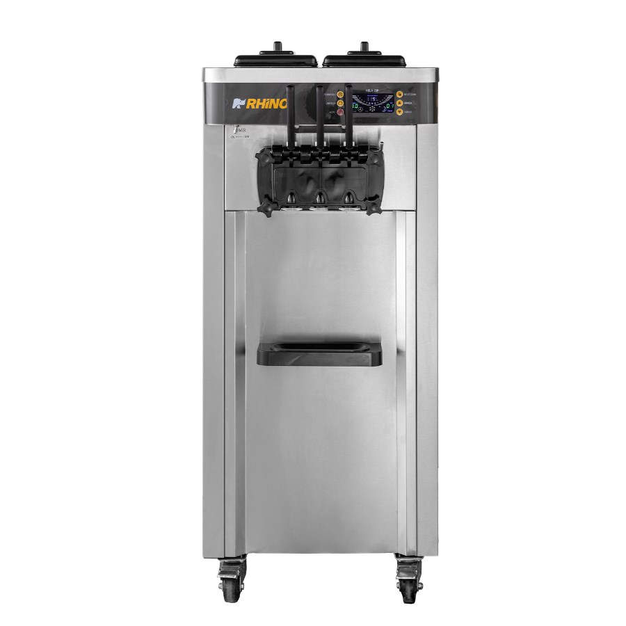 HELA-25P RHINO MÁQUINA DE HELADO SUAVE CAPACIDAD 25 LITROS