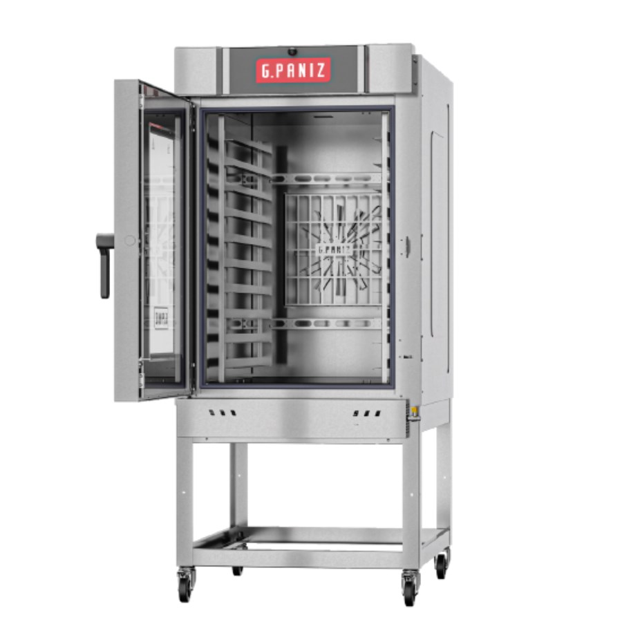 FTG3000 G.PANIZ HORNO TURBO GAS ACERO INOXIDABLE CAPACIDAD 10 CHAROLAS