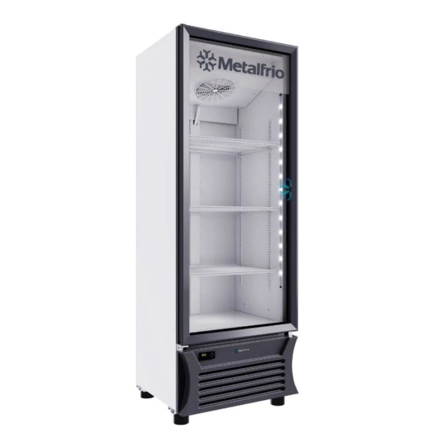 RB270 METALFRIO REFRIGERADOR VERTICAL 1 PUERTA DE CRISTAL