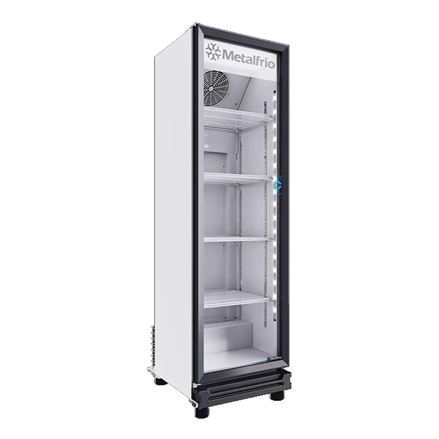 RB100 METALFRIO REFRIGERADOR VERTICAL 1 PUERTA DE CRISTAL