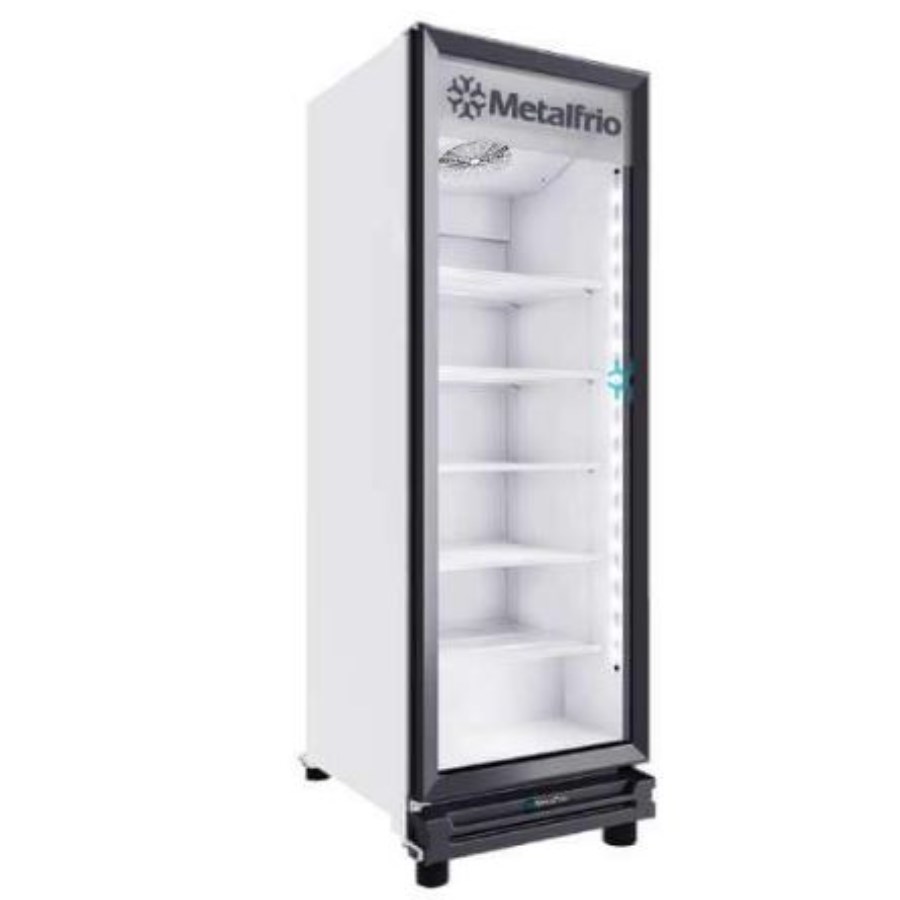 RB410 METALFRIO REFRIGERADOR VERTICAL 1 PUERTA DE CRISTAL