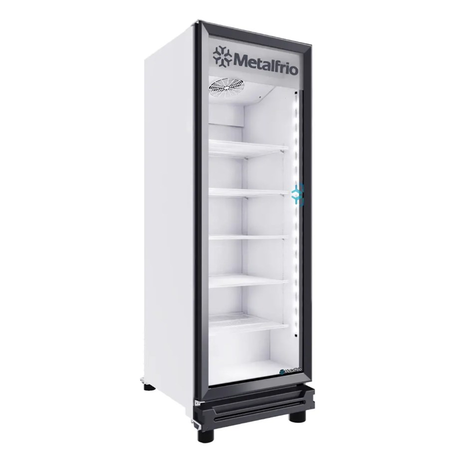 RB470 METALFRIO REFRIGERADOR VERTICAL 1 PUERTA DE CRISTAL 