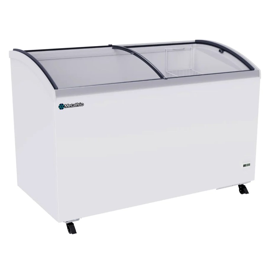 CHC400 METALFRIO CONGELADOR HORIZONTAL PARA HELADOS CON 2 PUERTAS CORREDIZAS