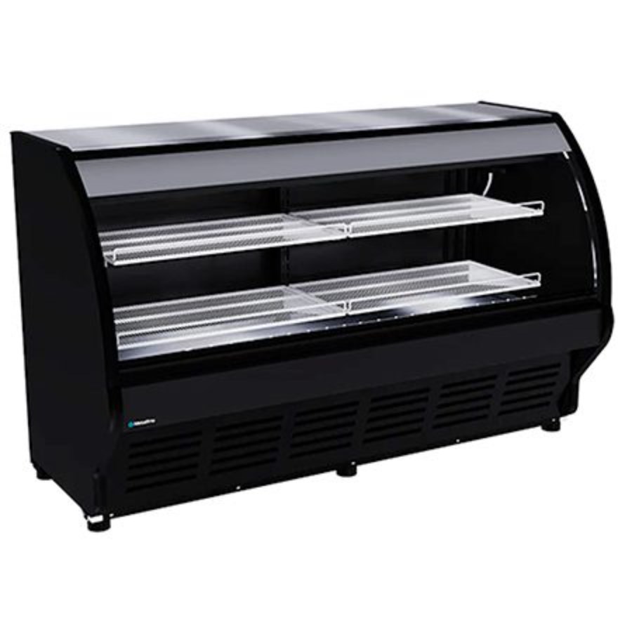 VCM200 METALFRIO VITRINA EXHIBIDORA DE CRISTAL CURVO